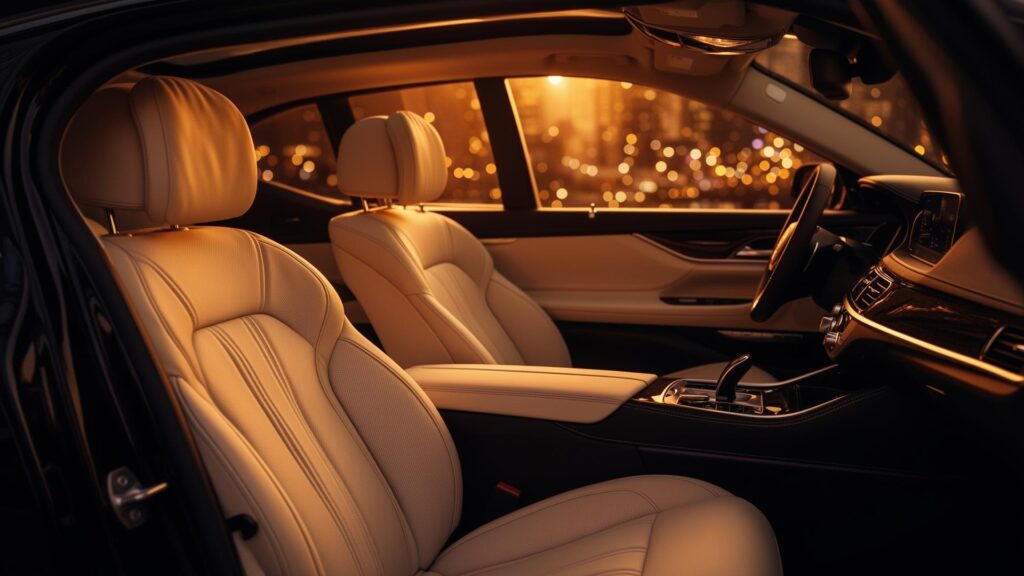 Interior of a Velora vehicle